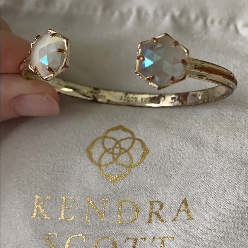 Vintage Kendra Scott “Arden” Station Cuff Bracelet